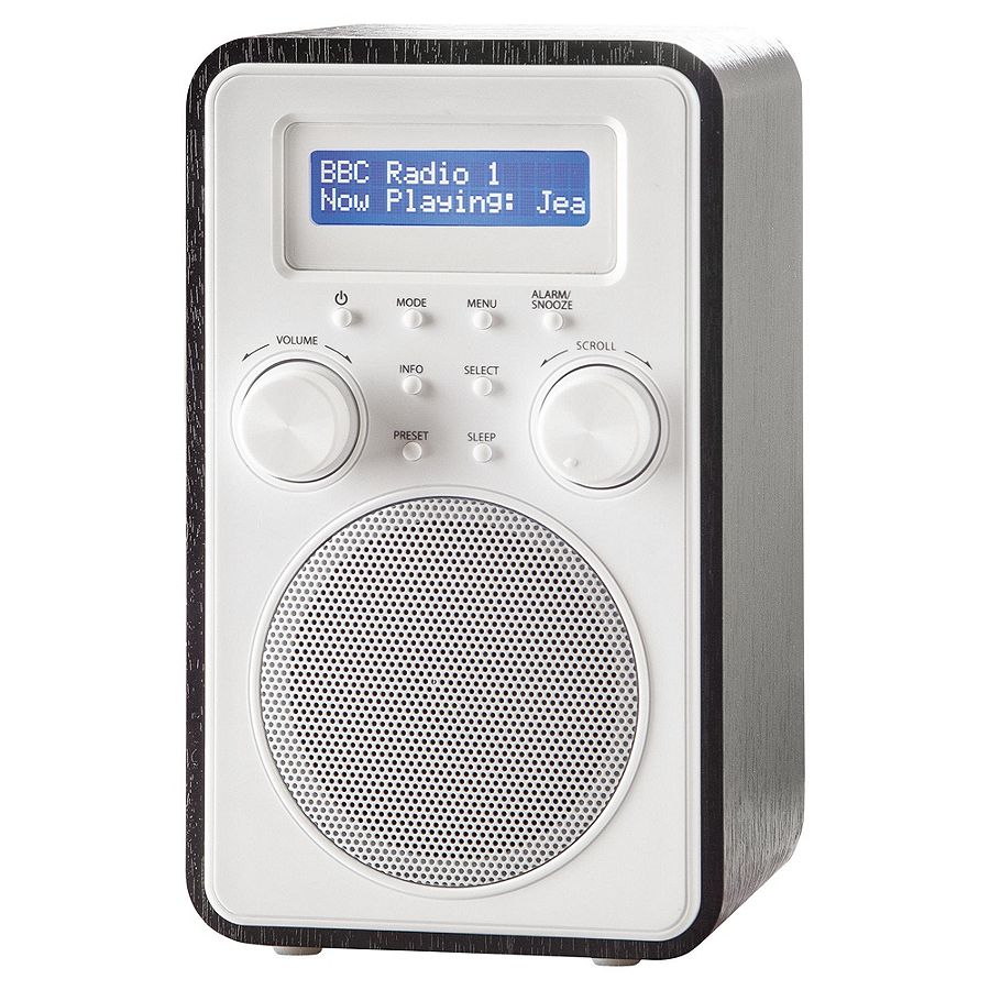 Tesco DR1502B Holz Turm DAB & Fm Tragbar Digital Radio {Schwarz} B+ eBay